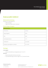 Dakrandkit 600ML - FT